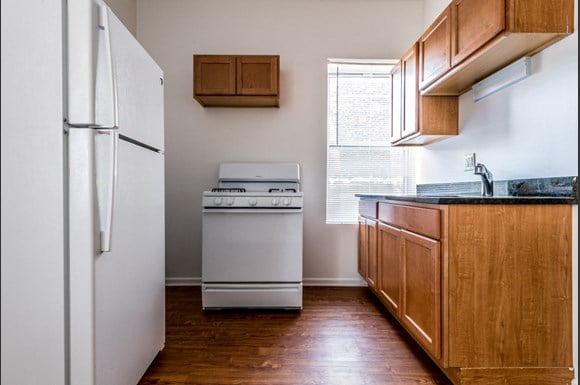 Bronzeville Apartments for rent in Chicago | 4820 S Michigan Ave Kitchen